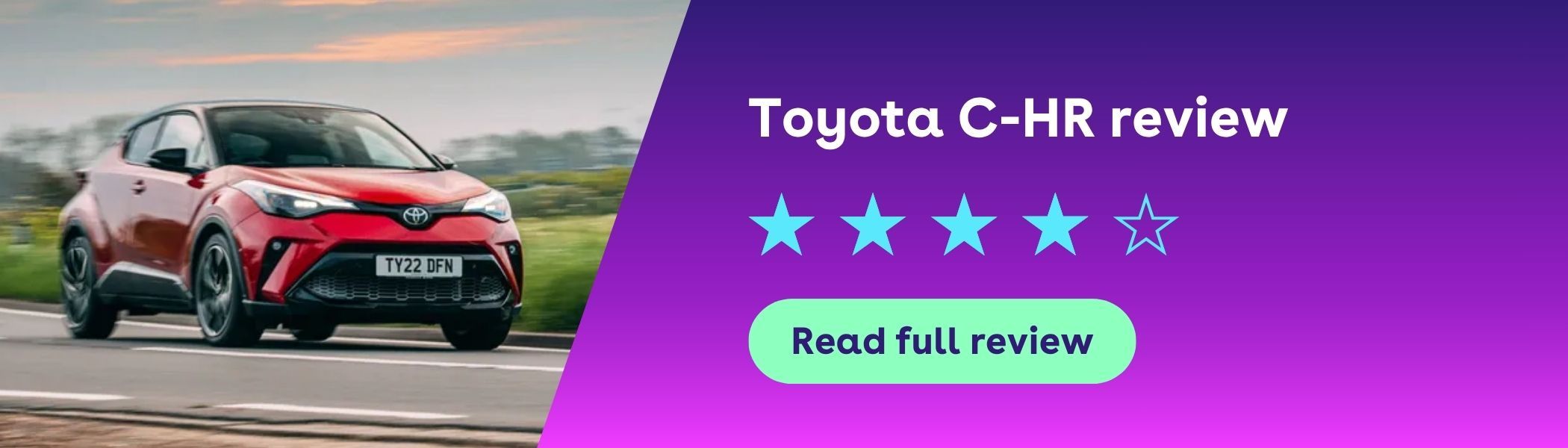 Toyota C-HR review banner