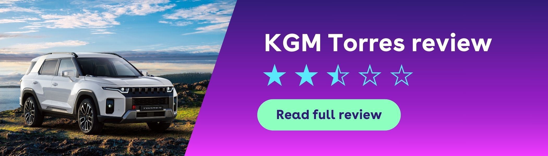 KGM Torres review banner