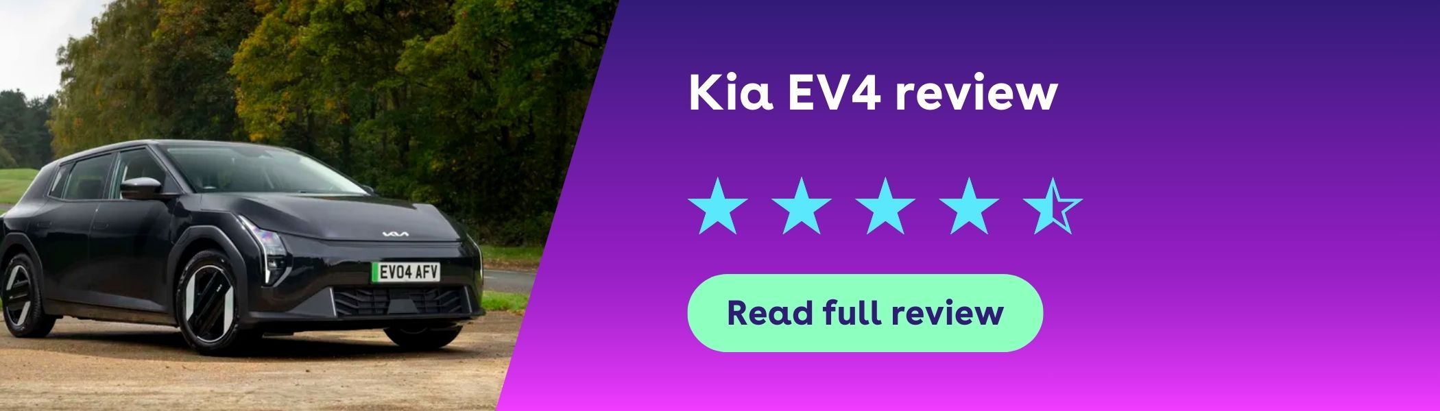 Kia EV4 review banner