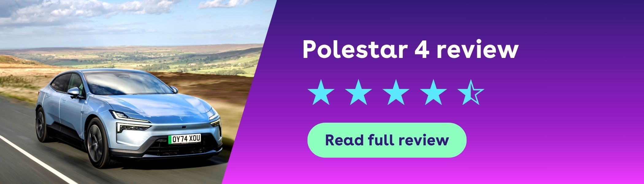 Polestar 4 review banner