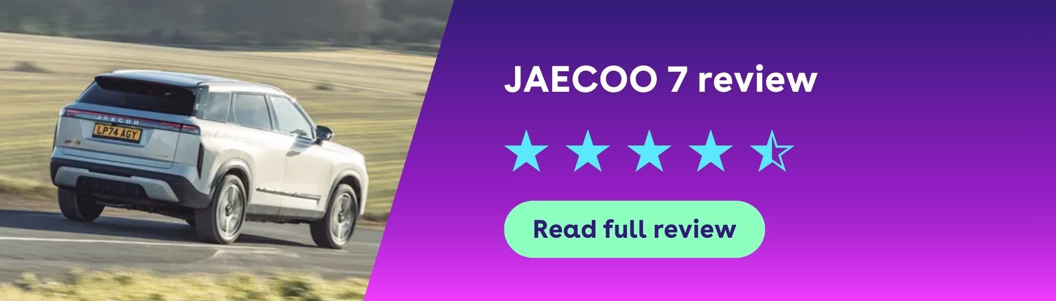 JAECOO 7 review banner