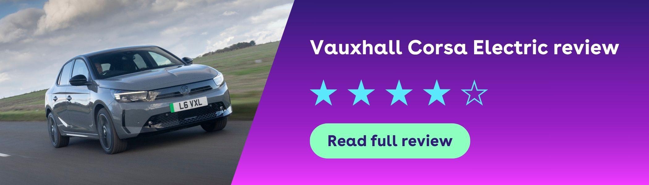Vauxhall Corsa Electric review banner