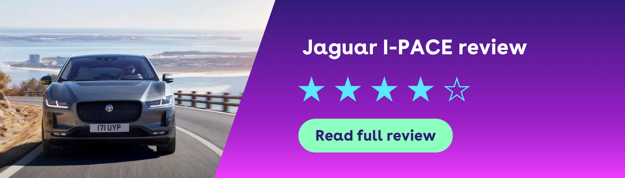 Jaguar I-PACE review banner