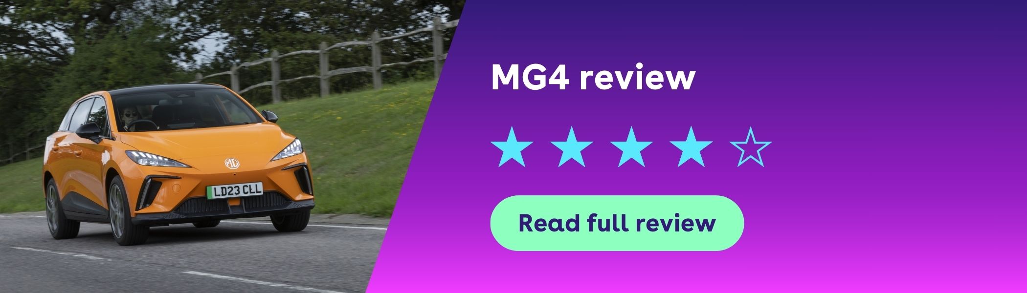 MG4 review banner