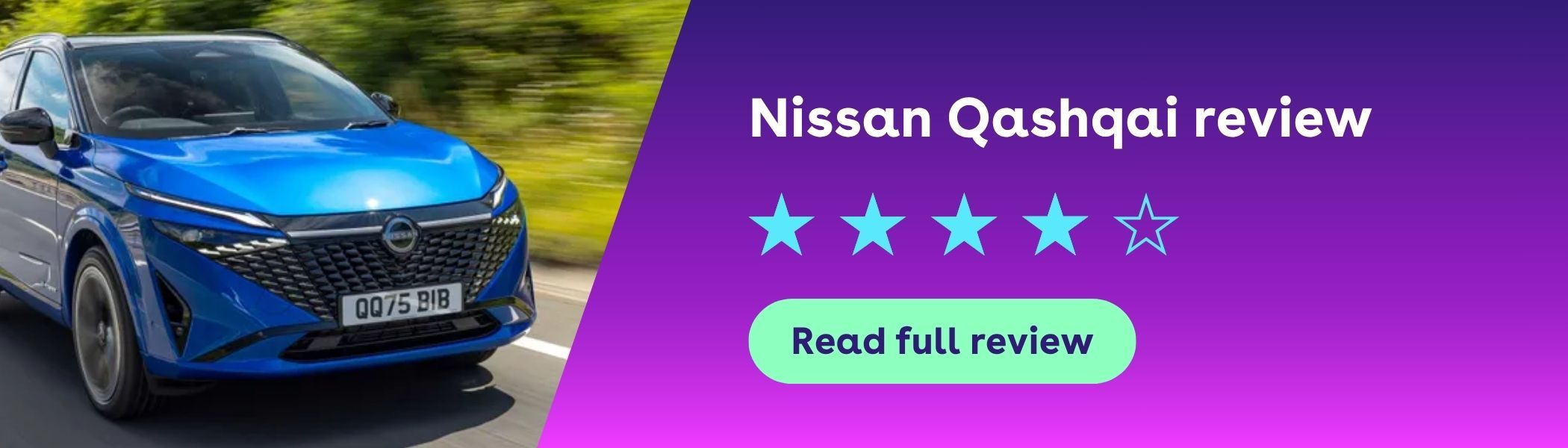 Nissan Qashqai review banner