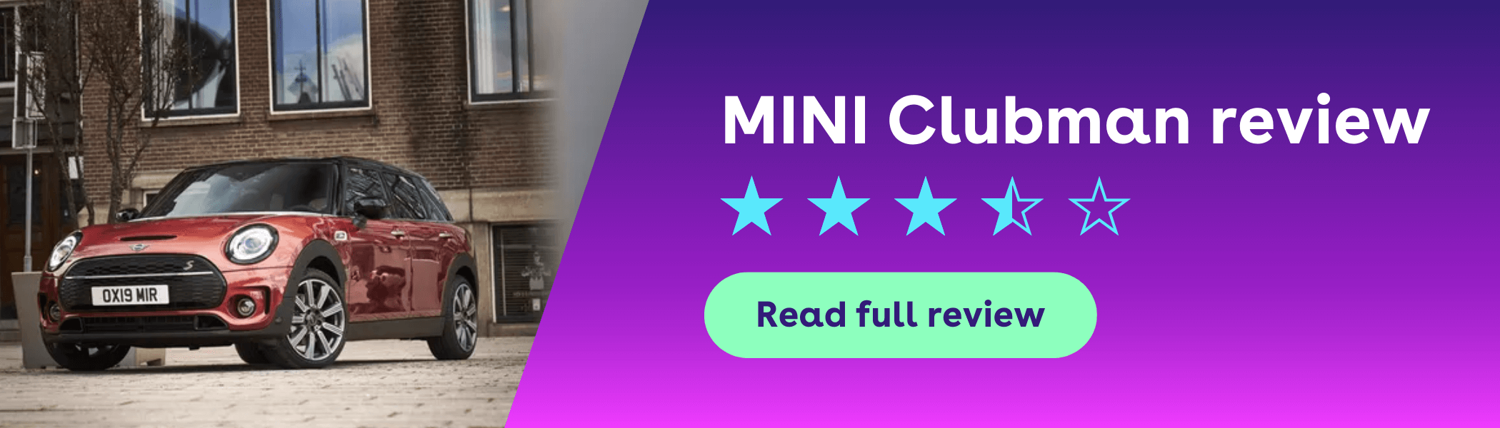 Read our Mini Clubman review