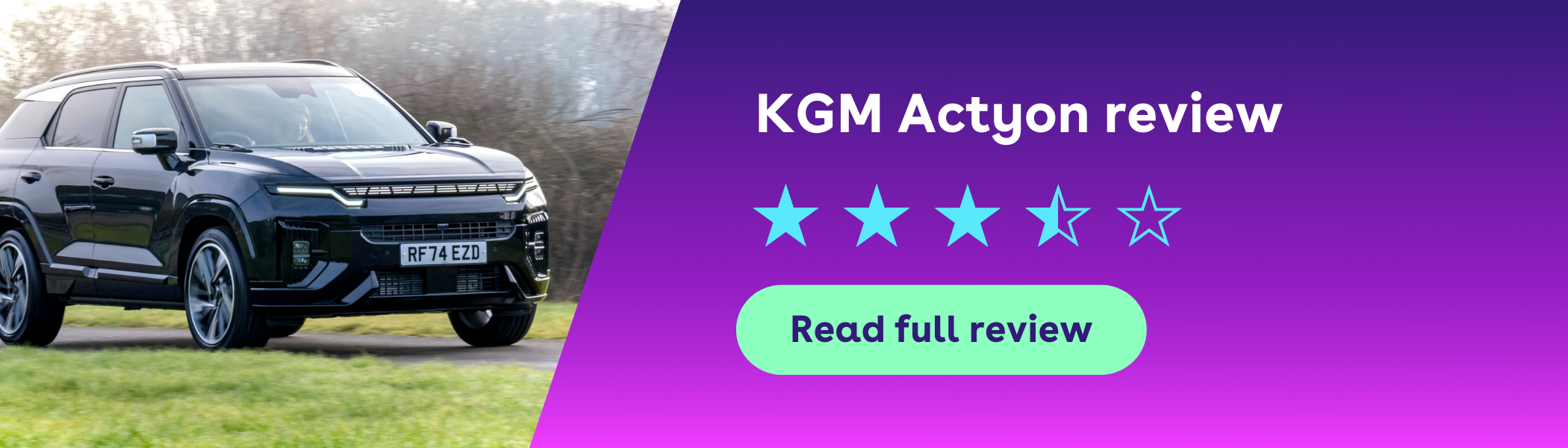 KGM Actyon review banner