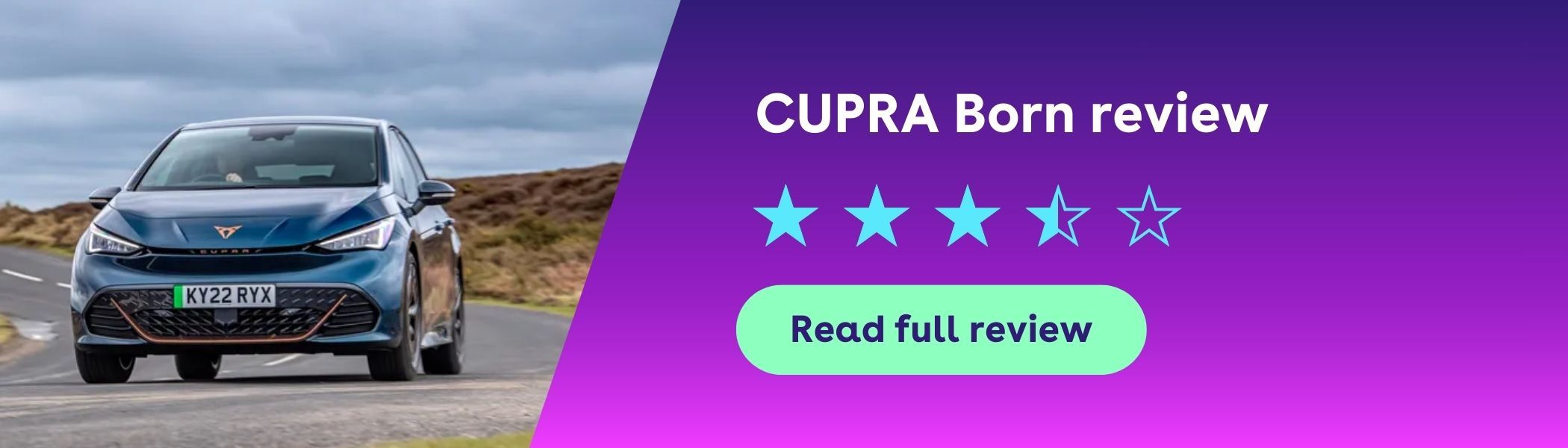 CUPRA Born review banner
