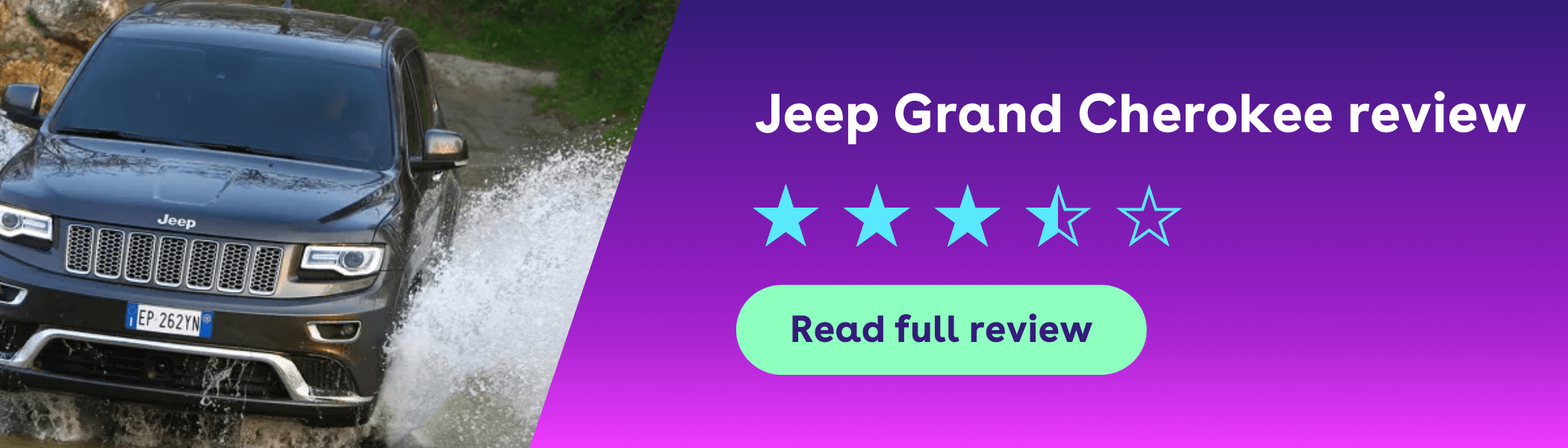 Read our Jeep Grand Cherokee review