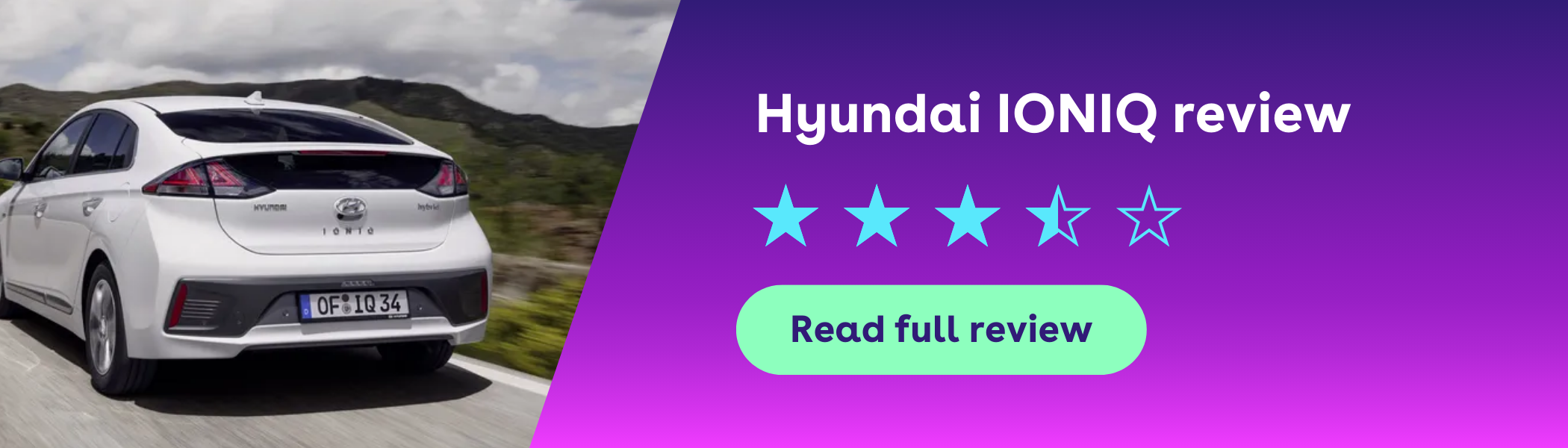 Hyundai IONIQ review banner