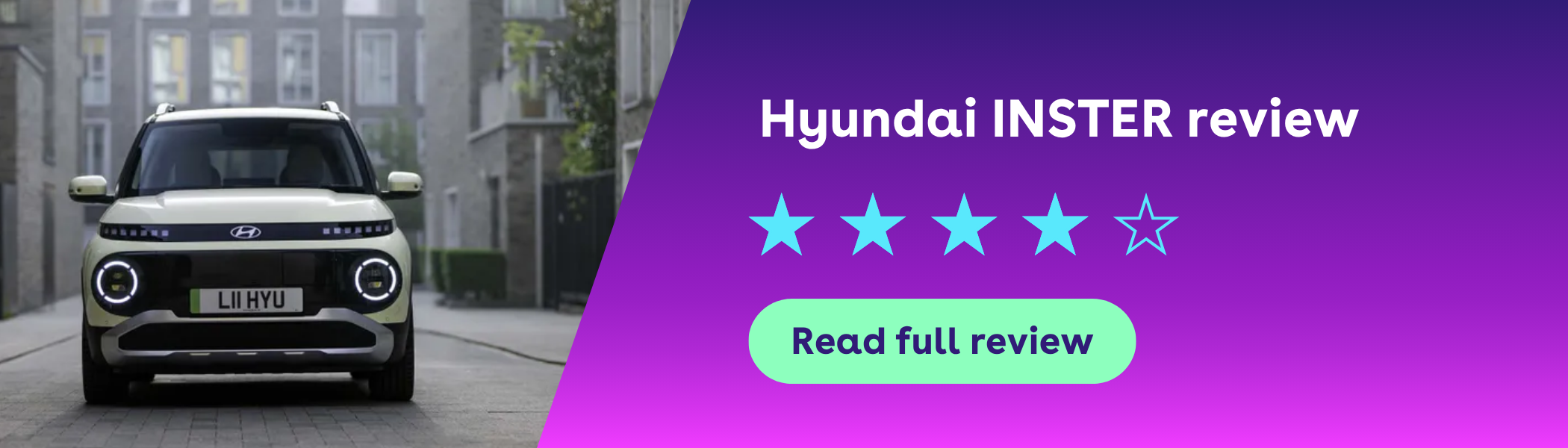 Read our Hyundai INSTER review