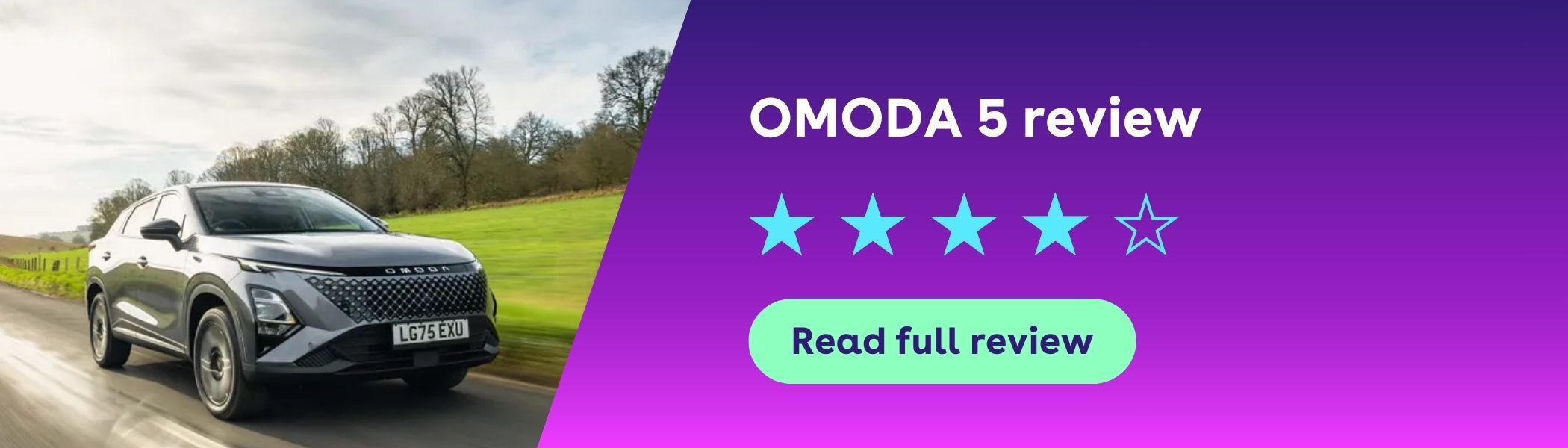 OMODA 5 review banner