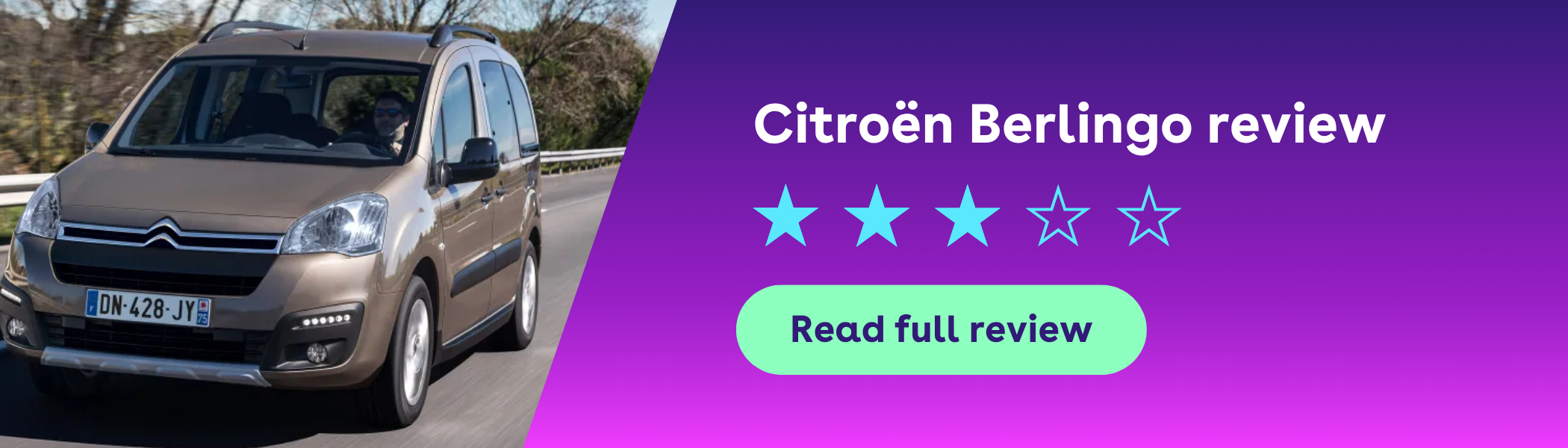 Citroën Berlingo Multispace review banner