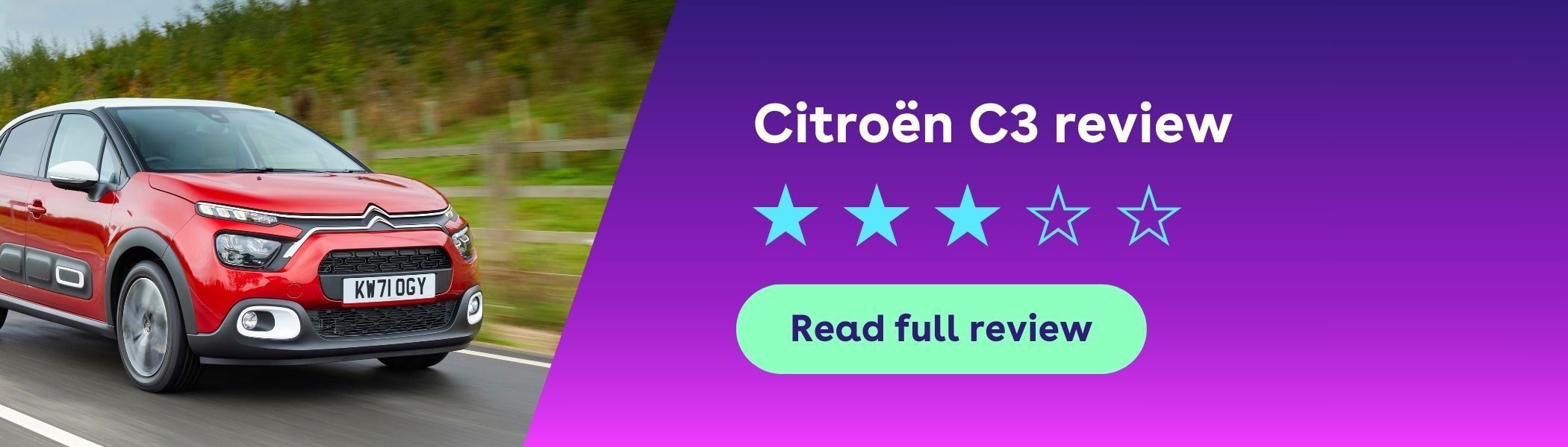 Citroën C3 review banner