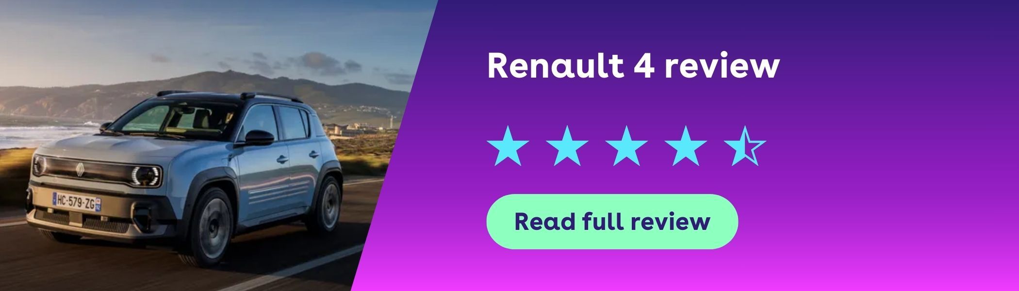 Renault 4 review banner