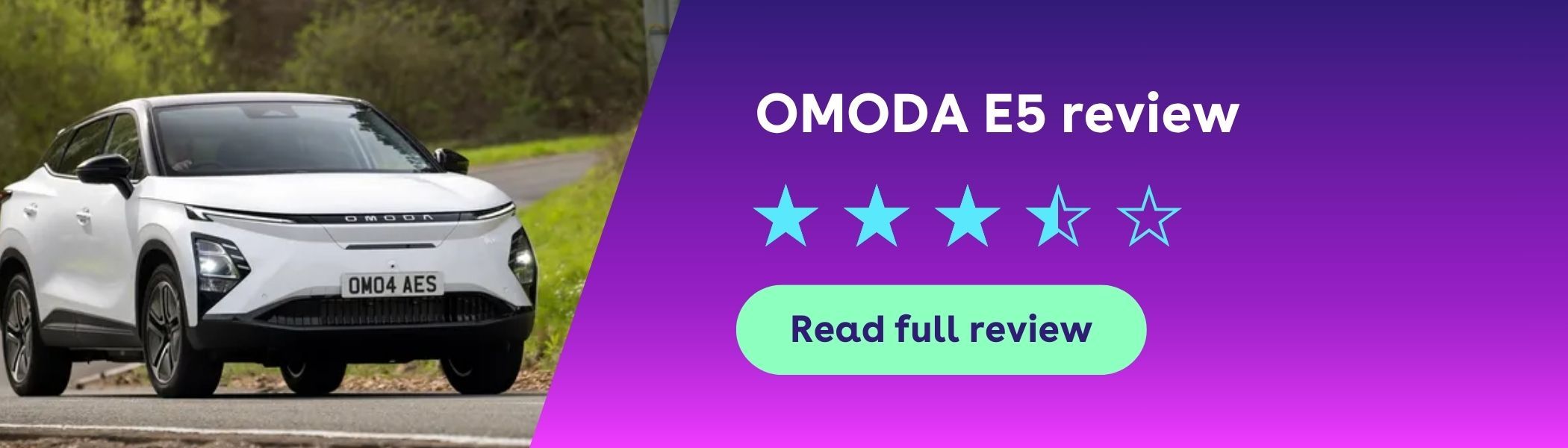 OMODA E5 review banner