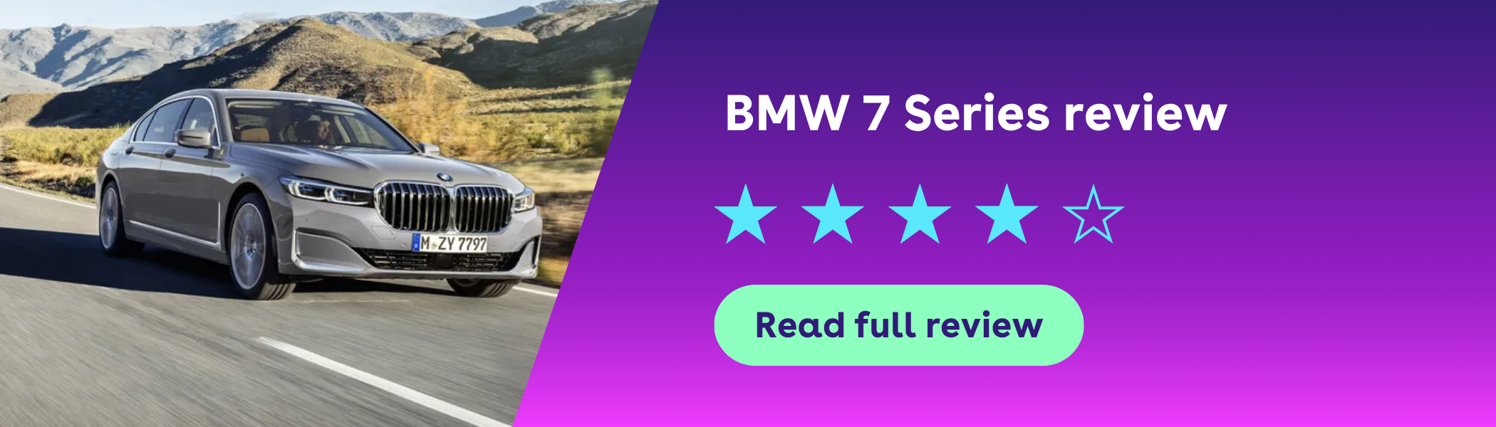 BMW 7 Series review banner
