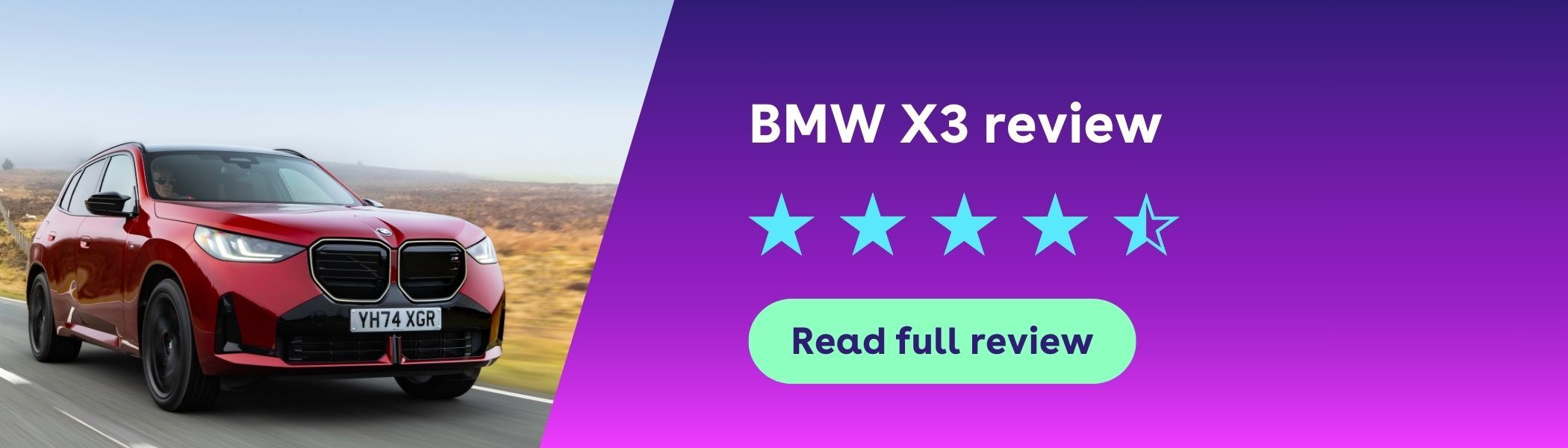BMW X3 review banner