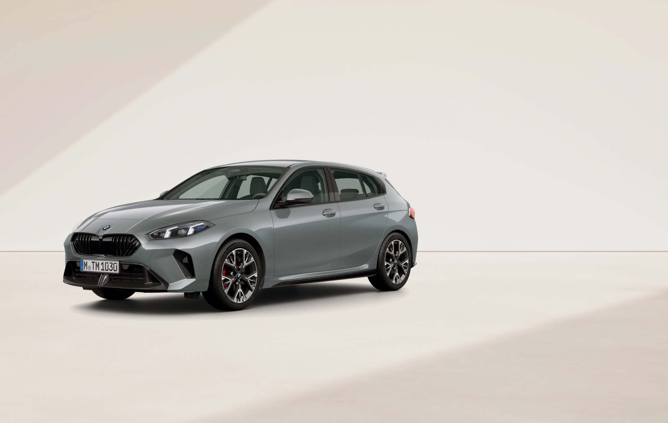 BMW 1 Series exterior finished in Storm Bay