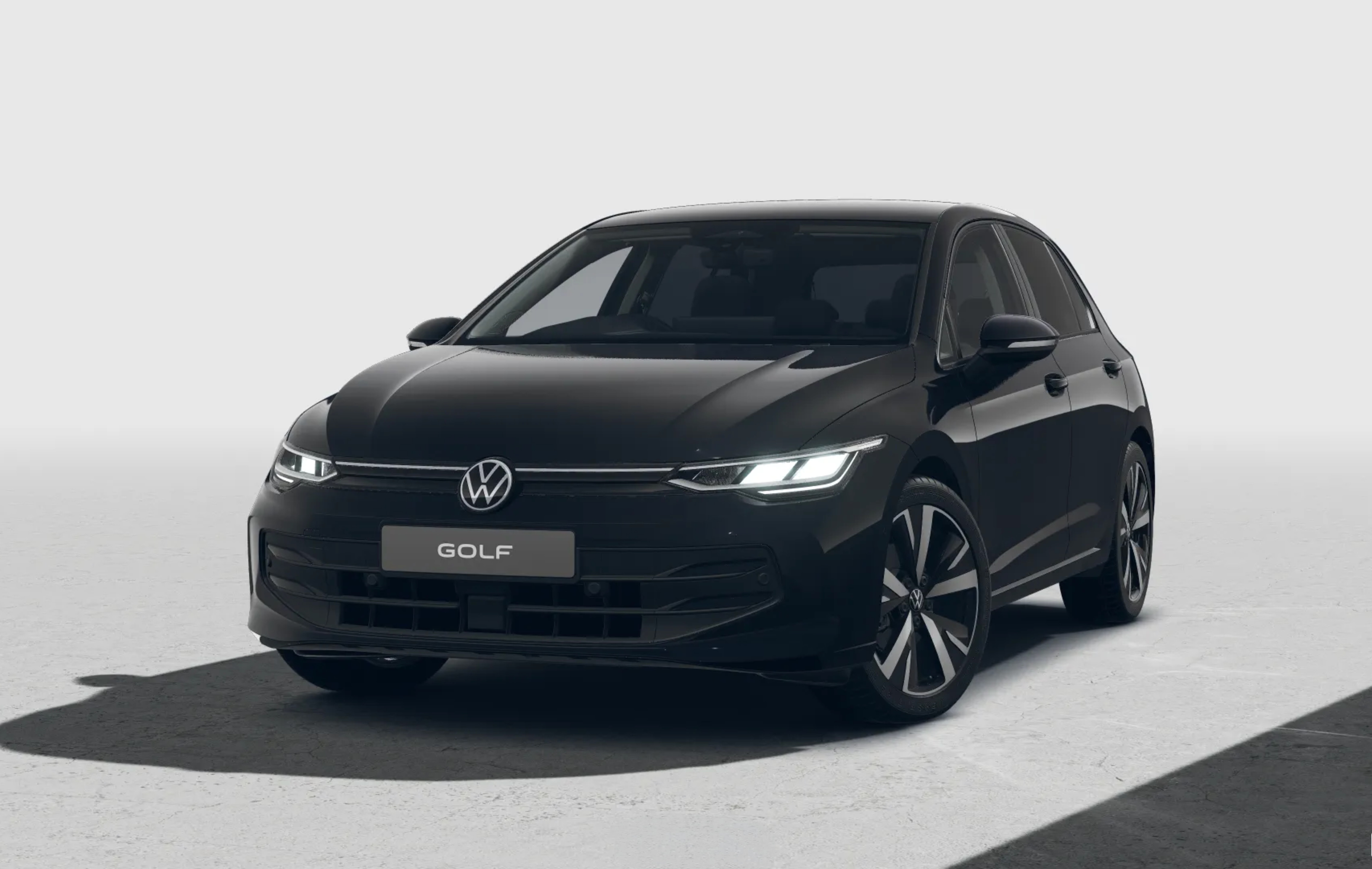 VW Golf in Grenadilla Black