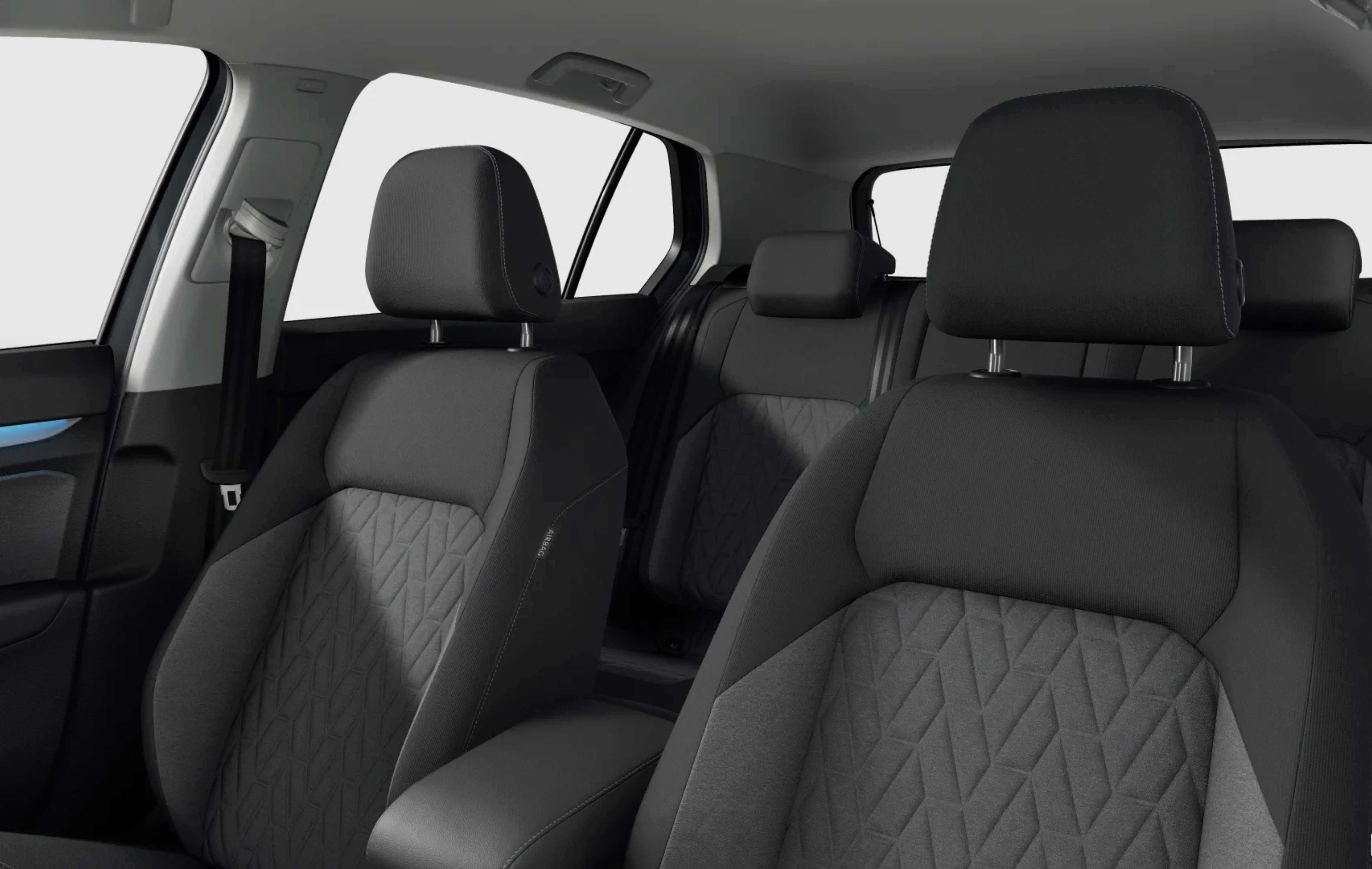 VW Golf interior finished in Soul-Black