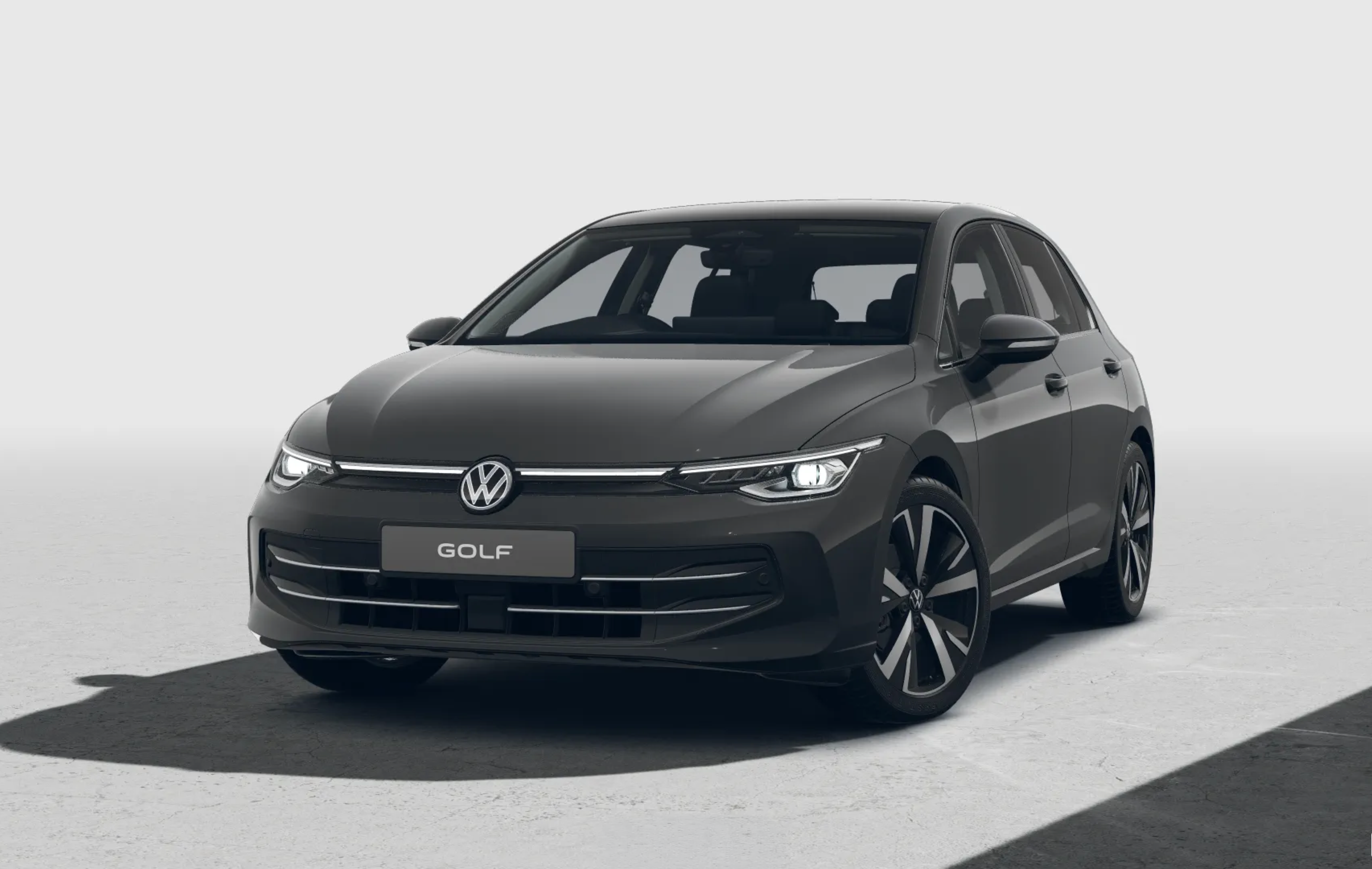 VW Golf in Urano Grey Black