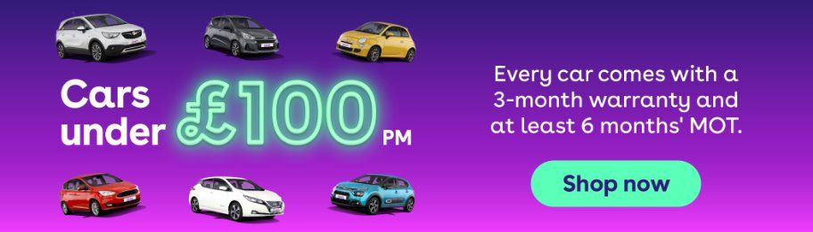 Cars under £100pm