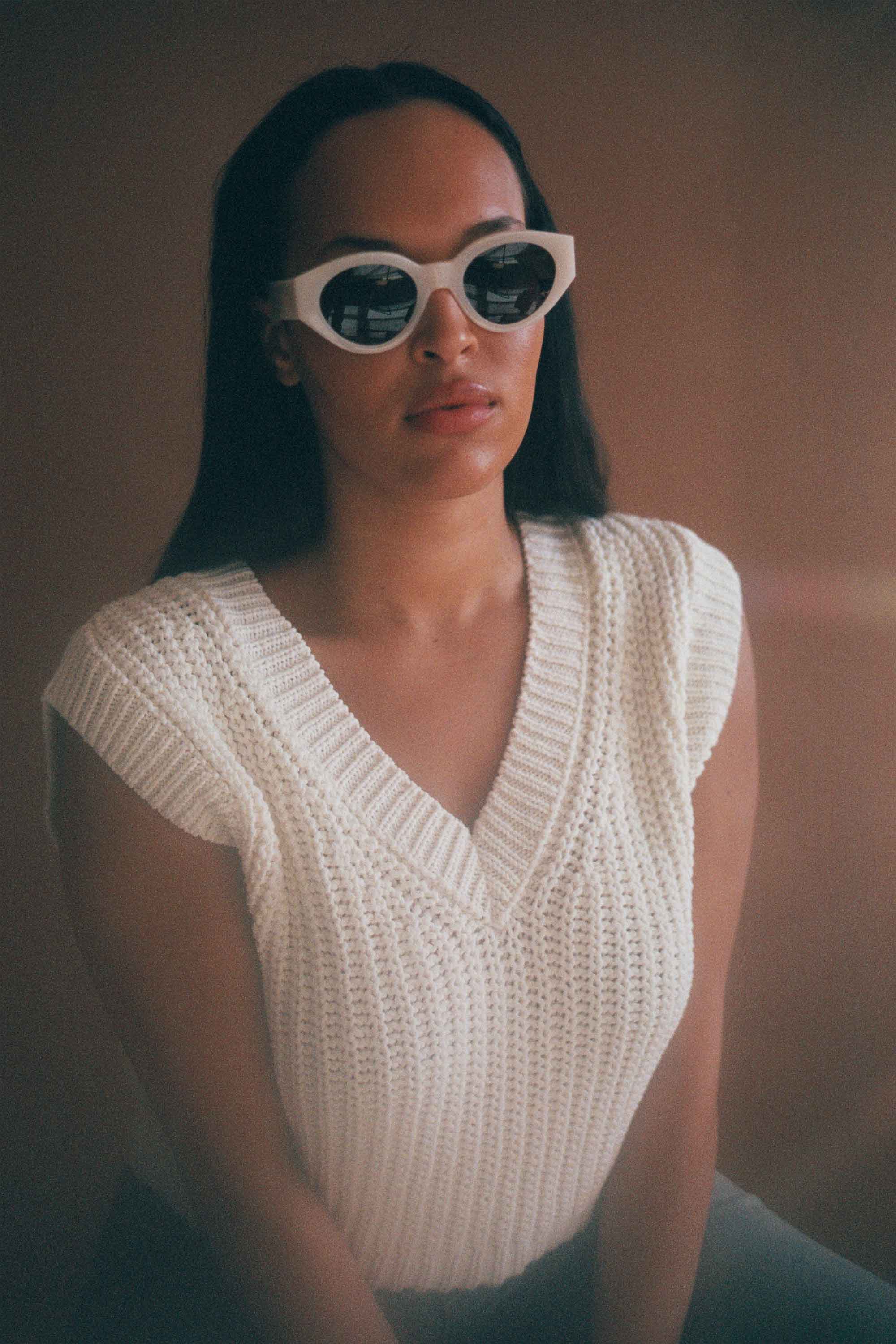 Monokel Eyewear sunglasses Polly Pearl