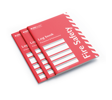 Image of fire safety log book