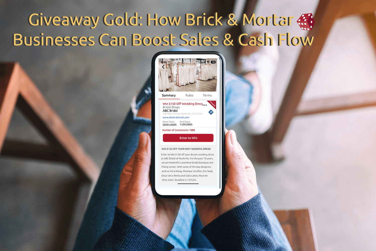 Giveaway Gold: How Brick & Mortar Businesses Can Boost Sales & Cash Flow with CliquePrize®