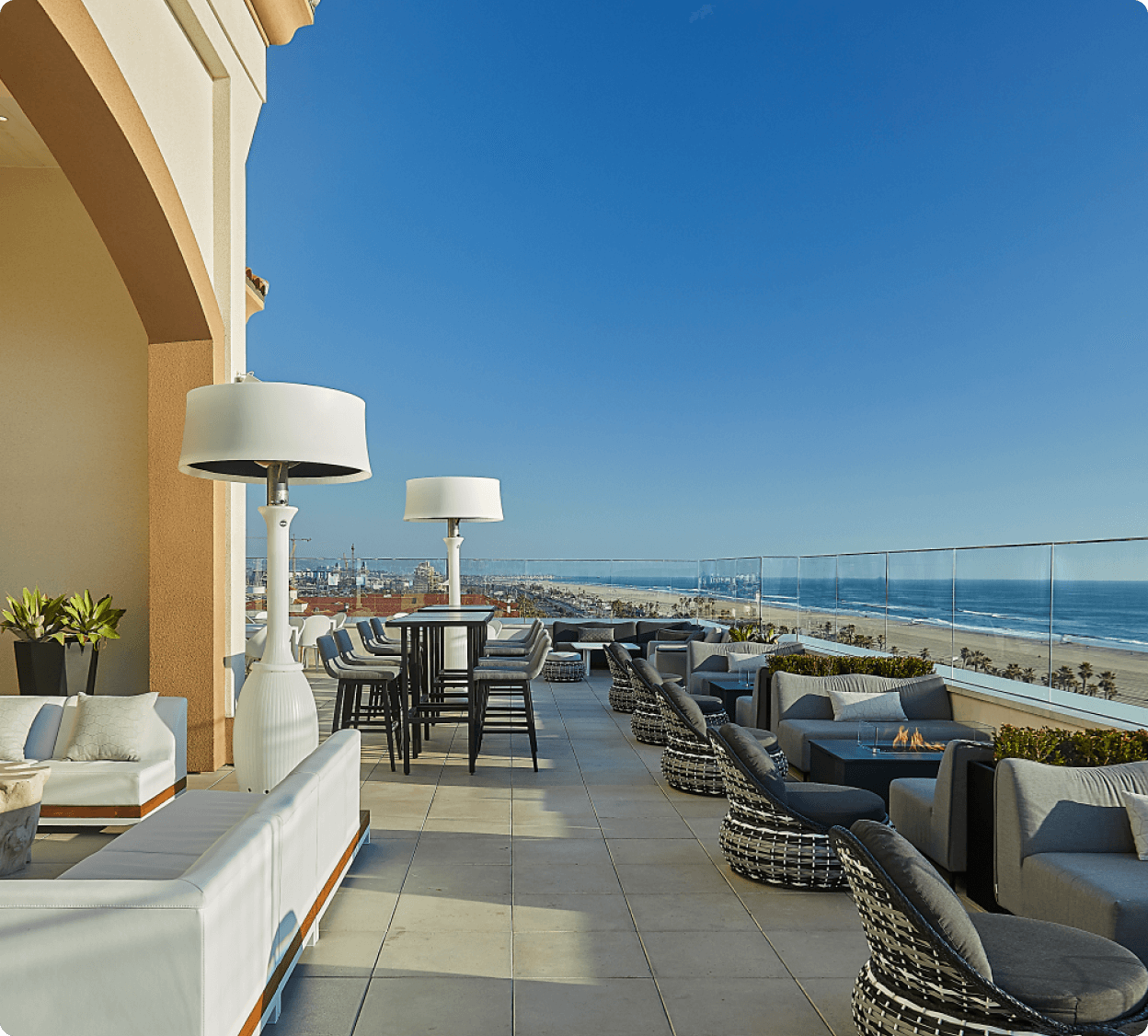 Offshore Rooftop Sound Bath The Waterfront Beach Resort, A Hilton