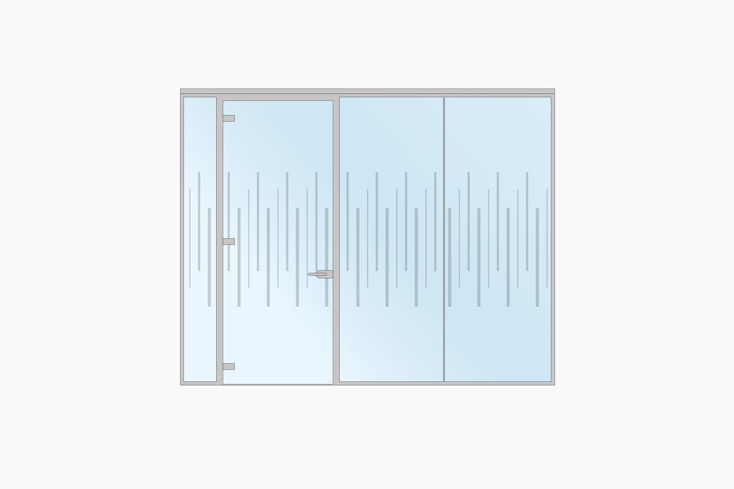 A window manifestation design for offices