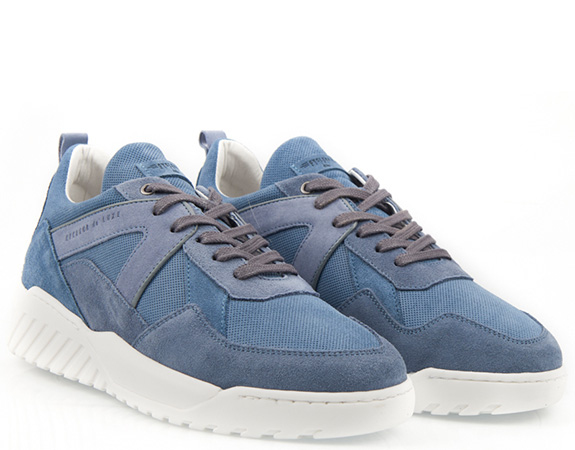 Blauwe Cycleur de Luxe Sneakers