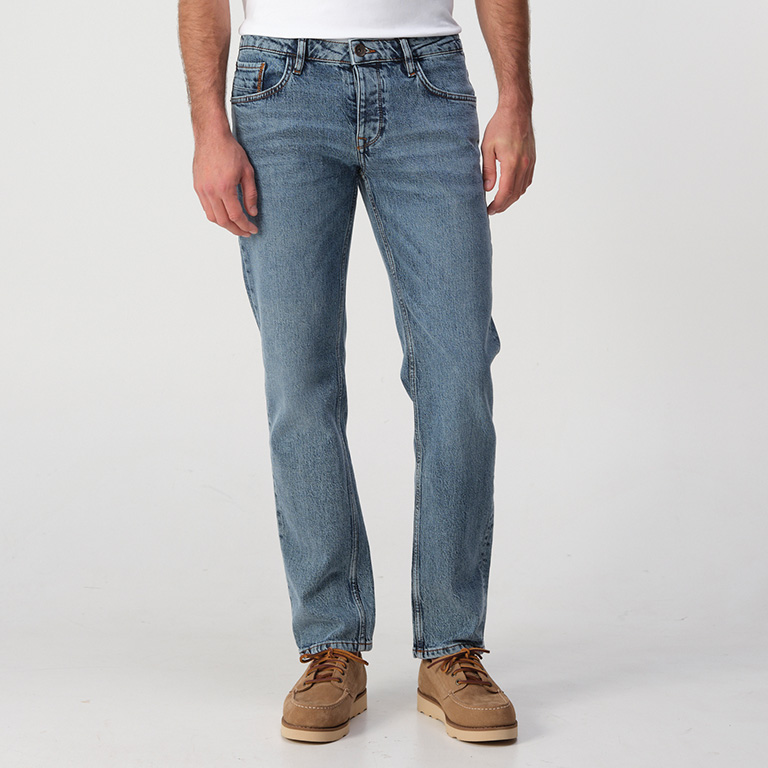 Close-up van JCR. jeans