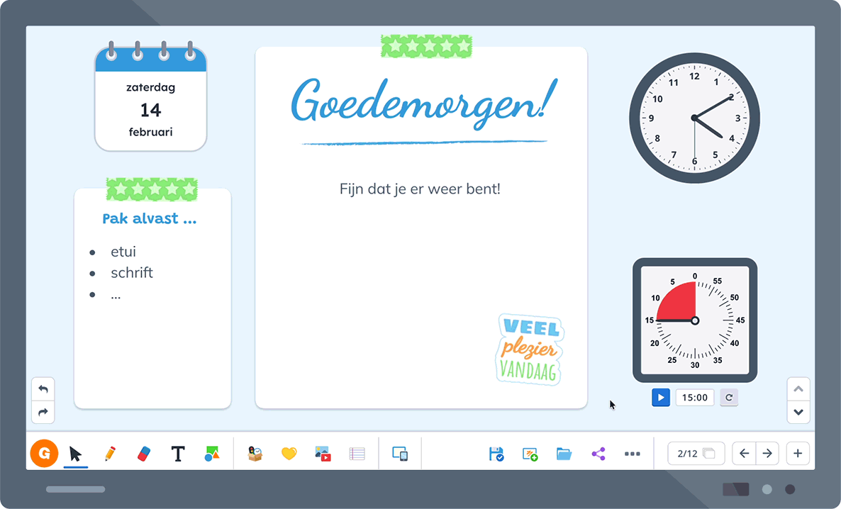 dagschema-aanpasbaar