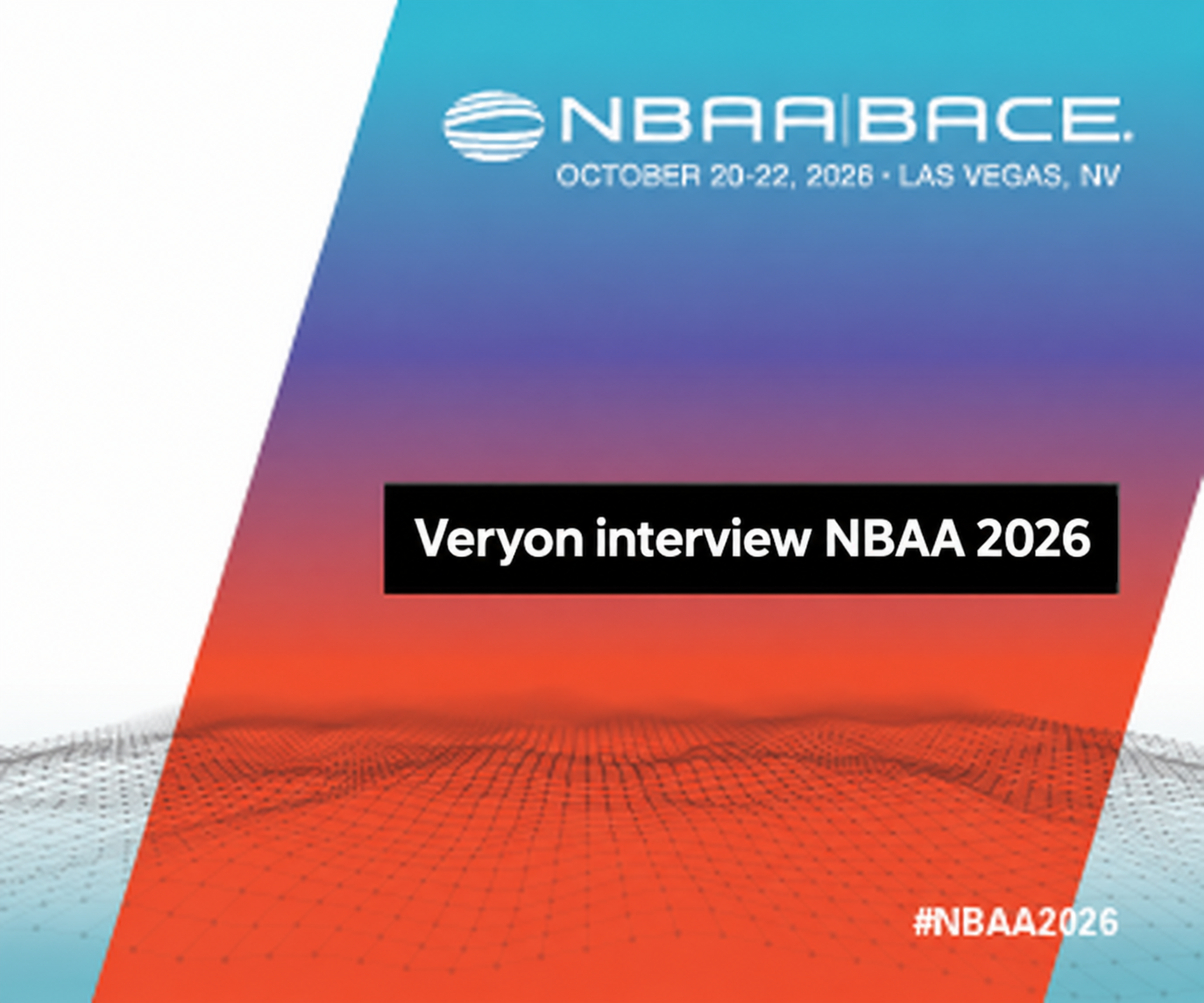 NBAA Logo with title of Veryon interview