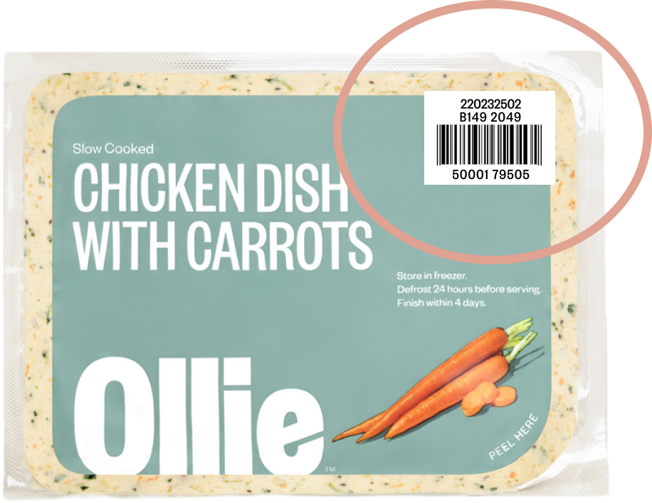 Ollie Fresh Chicken Recipe by Ollie