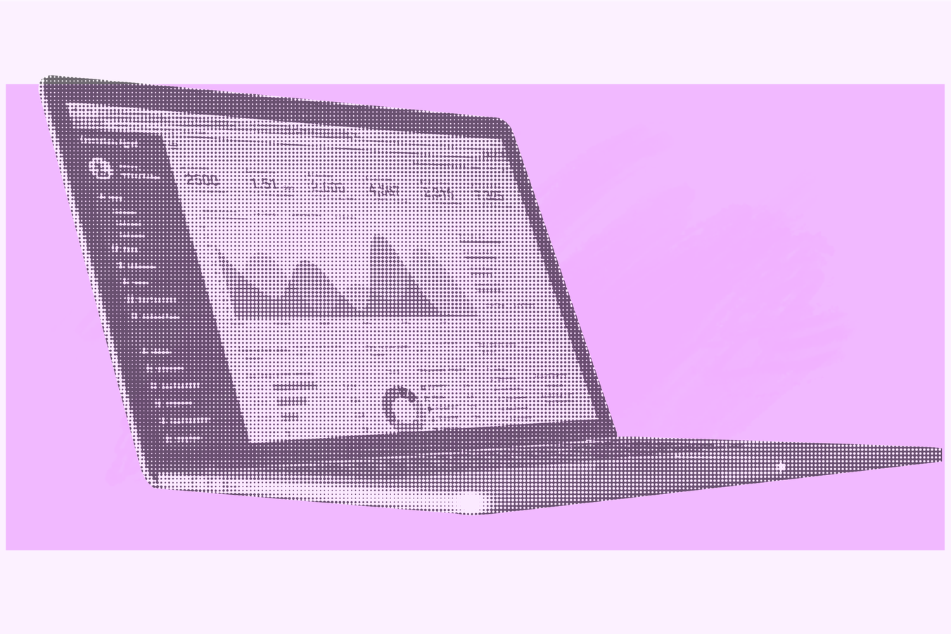 BWA: Laptop mit Grafiken