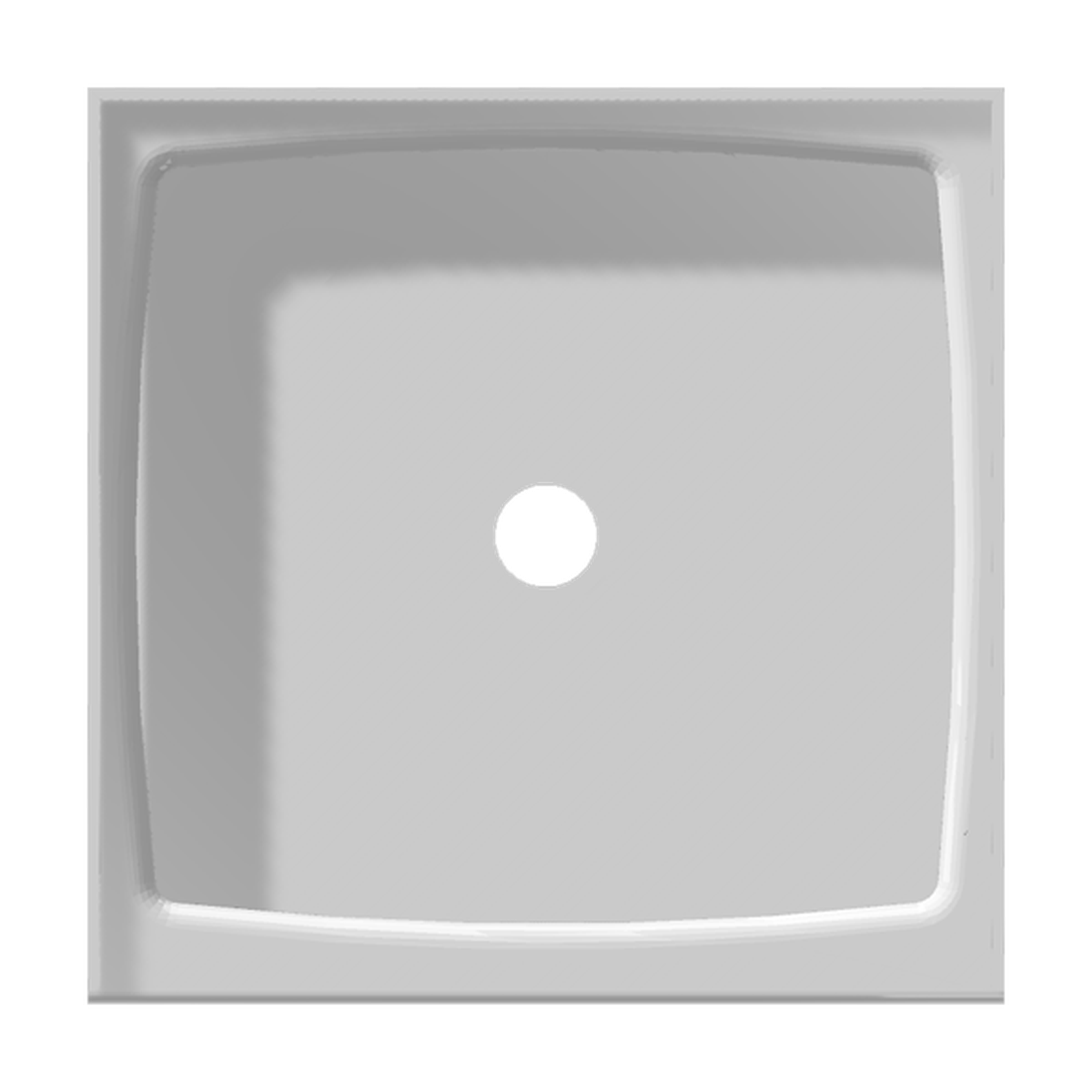 Full Curb Shower Base Aristech Surfaces