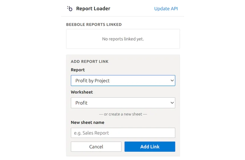Link Beebole reports with Excel in a few clicks