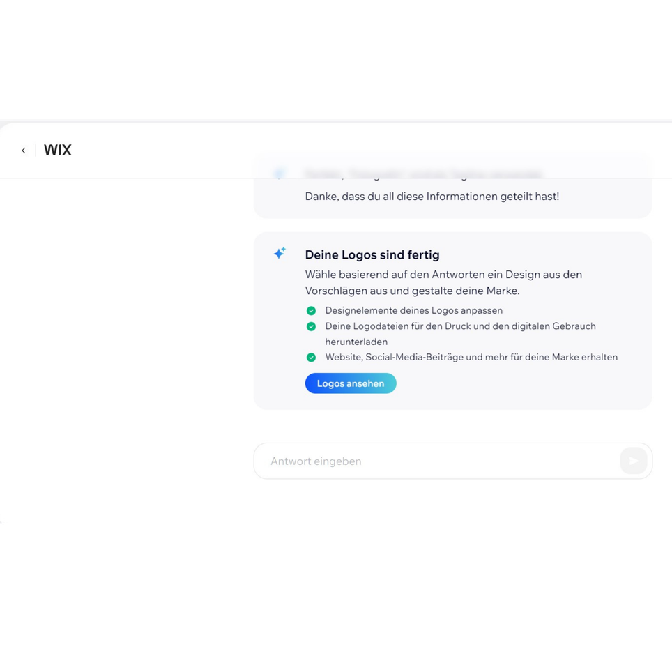 KI Logo Generatoren im Test_Wix2