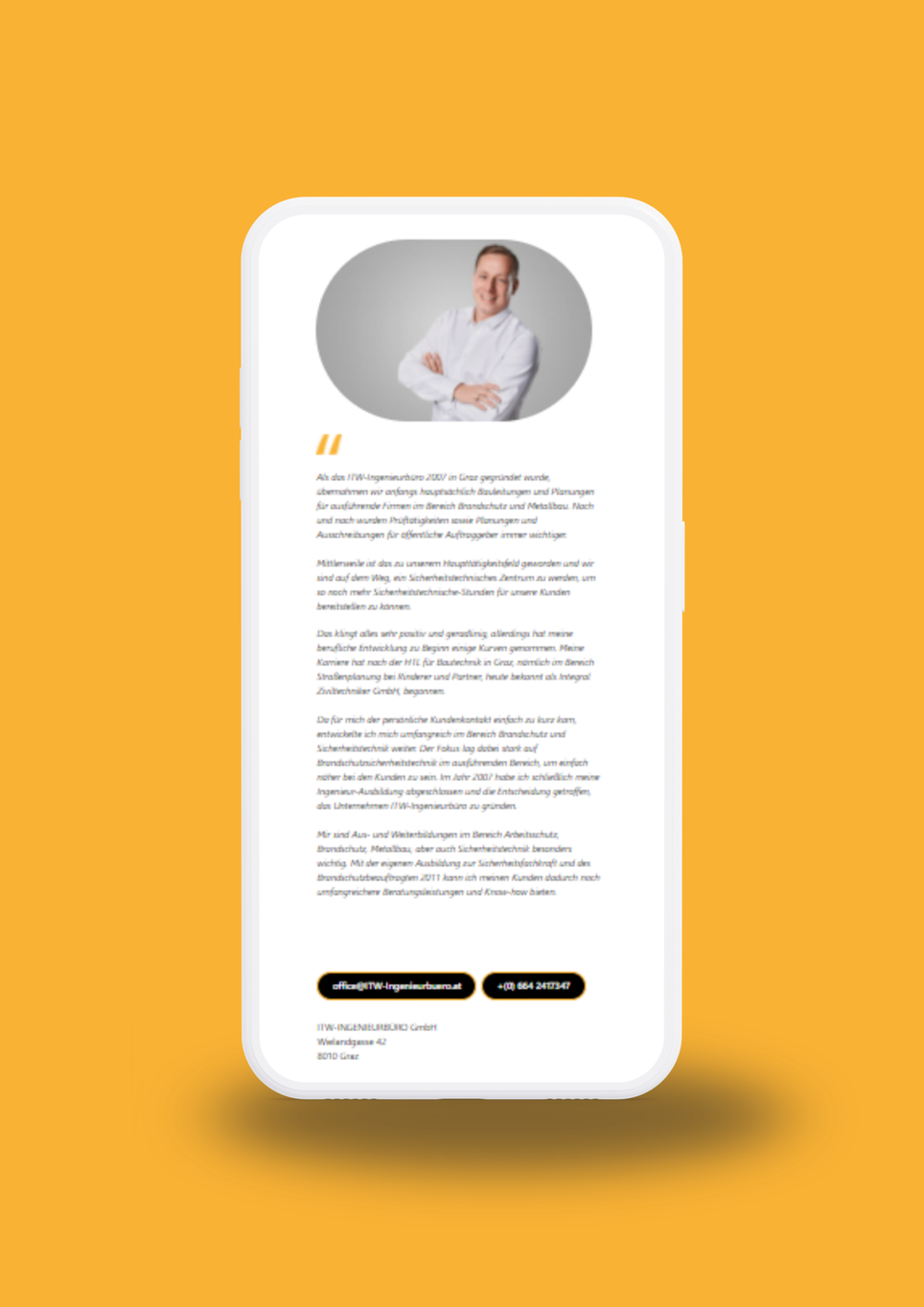 Website erstellen - ITW Ingenieurbüro2