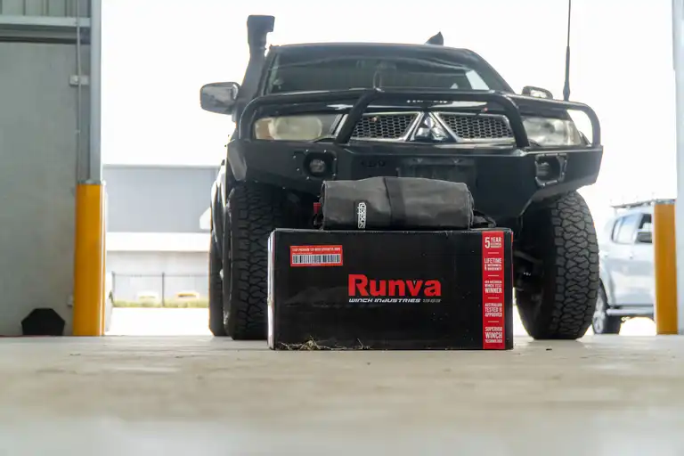 HOW TO INSTALL A RUNVA WINCH AT HOME 4WD 24/7