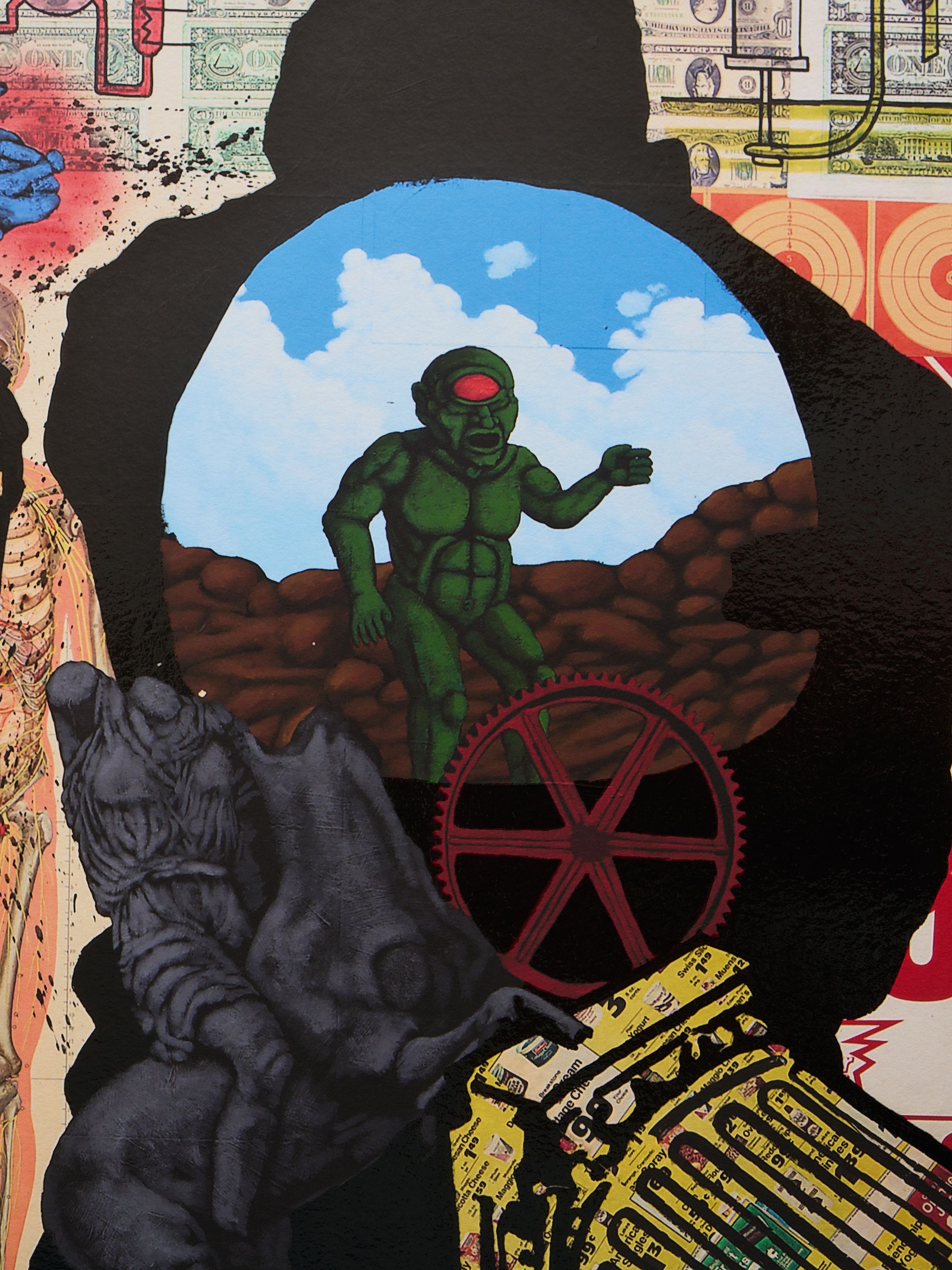 History Keeps Me Awake at Night, detail