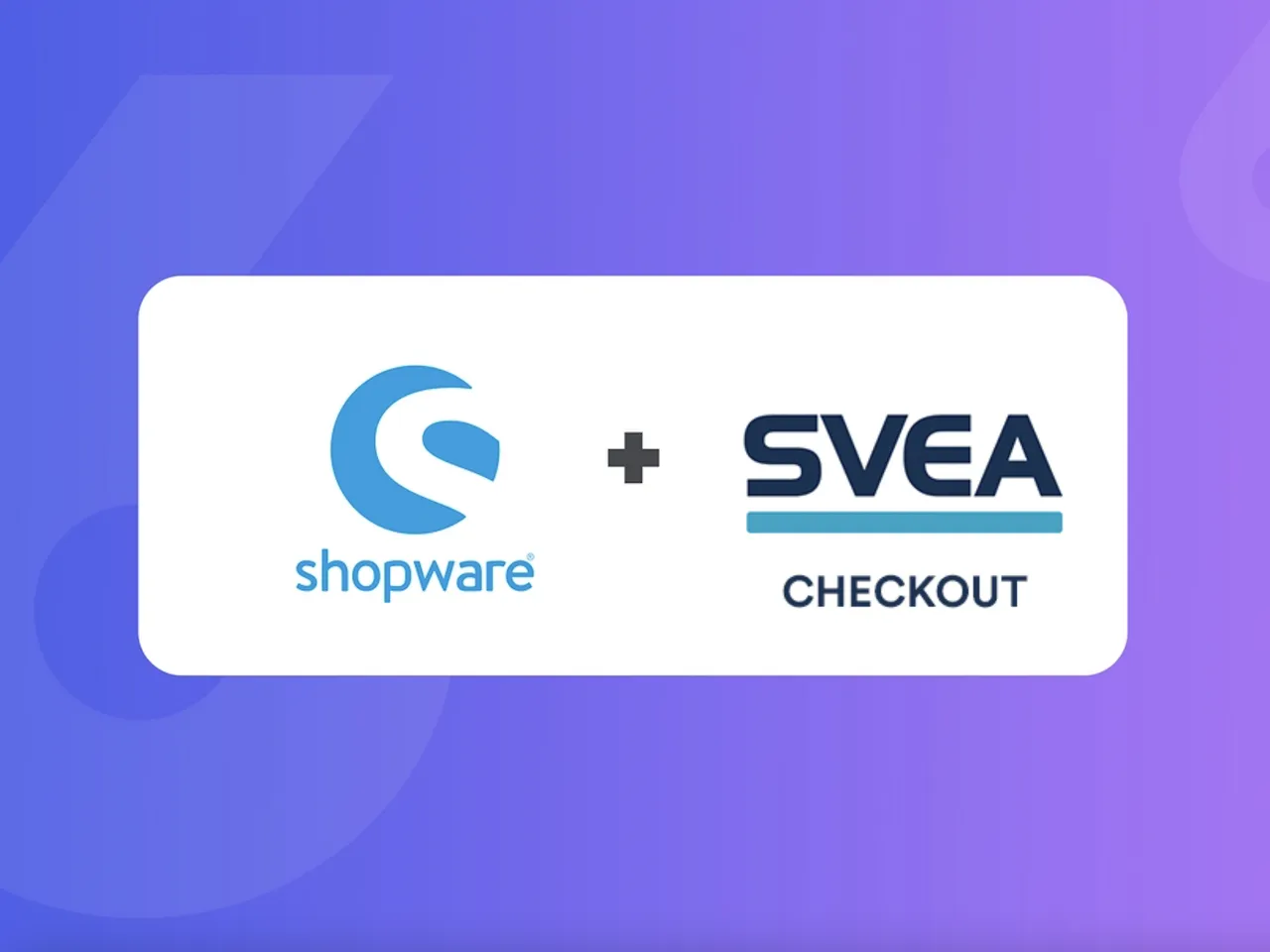 Nordic Web Team has built the official checkout for Svea on Shopware