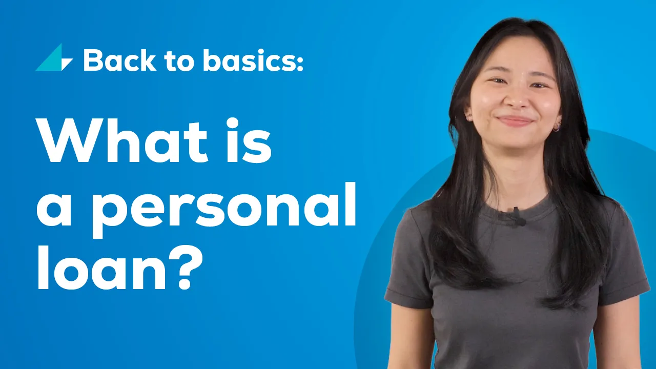 What is a personal loan video cover image