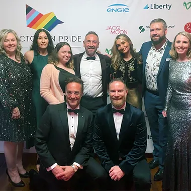 Liberty staff at the Inclusion Awards