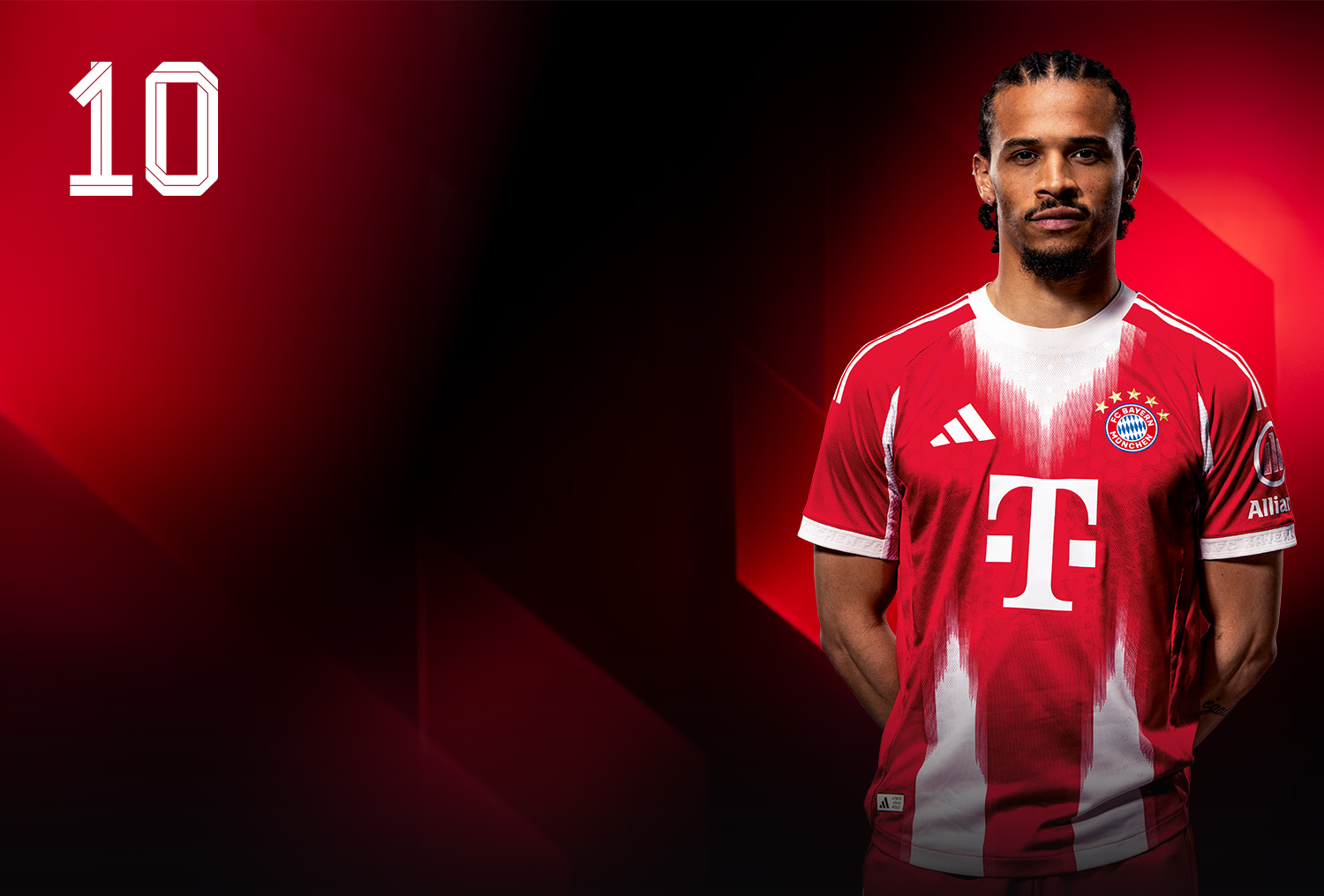 Leroy Sané Jersey | Number 10 in the FC Bayern Store