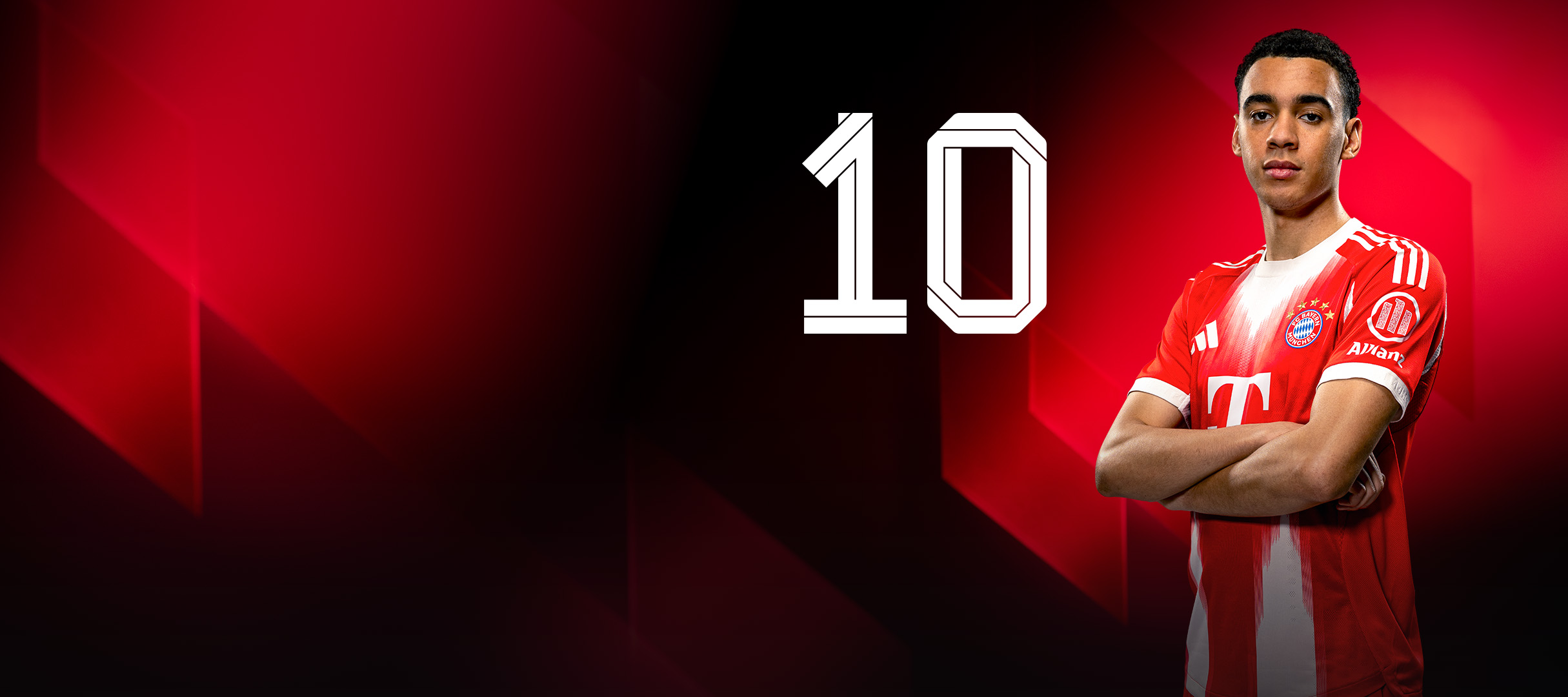 Jamal Musiala Jersey | Number 10 in the FC Bayern Store