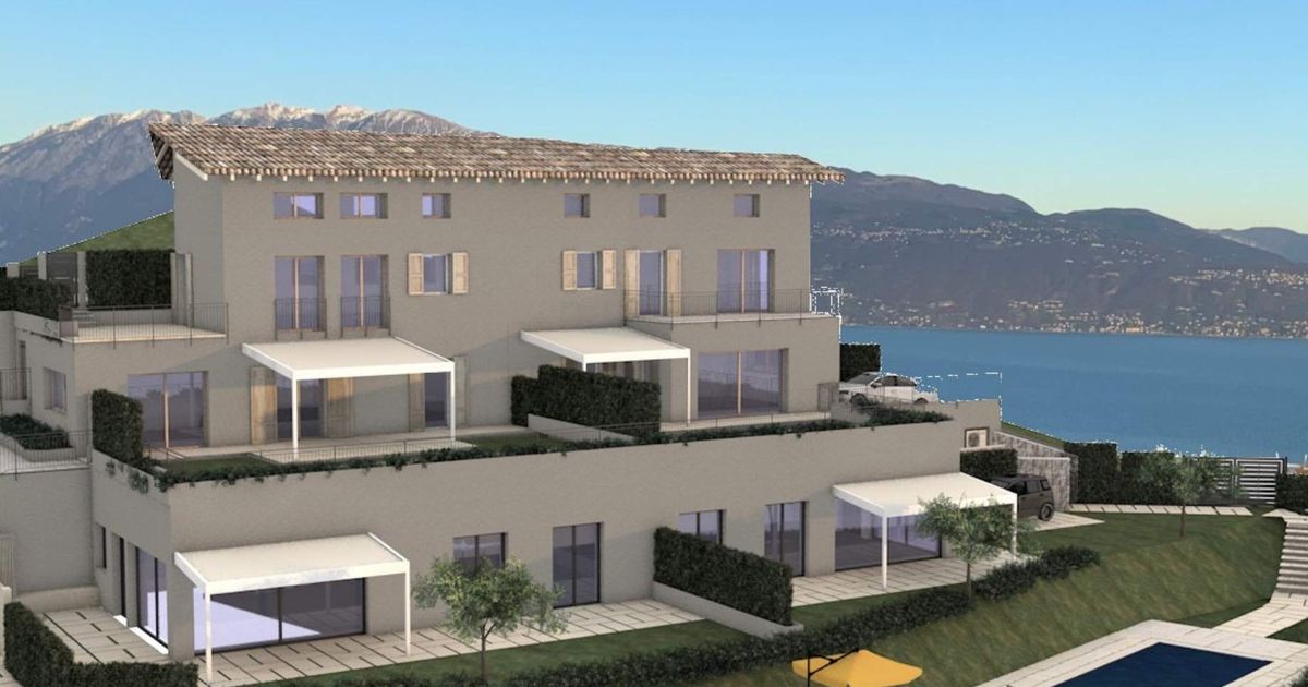 Image showcasing MYNE - Modern newly built garden apartment with panoramic lake view ...